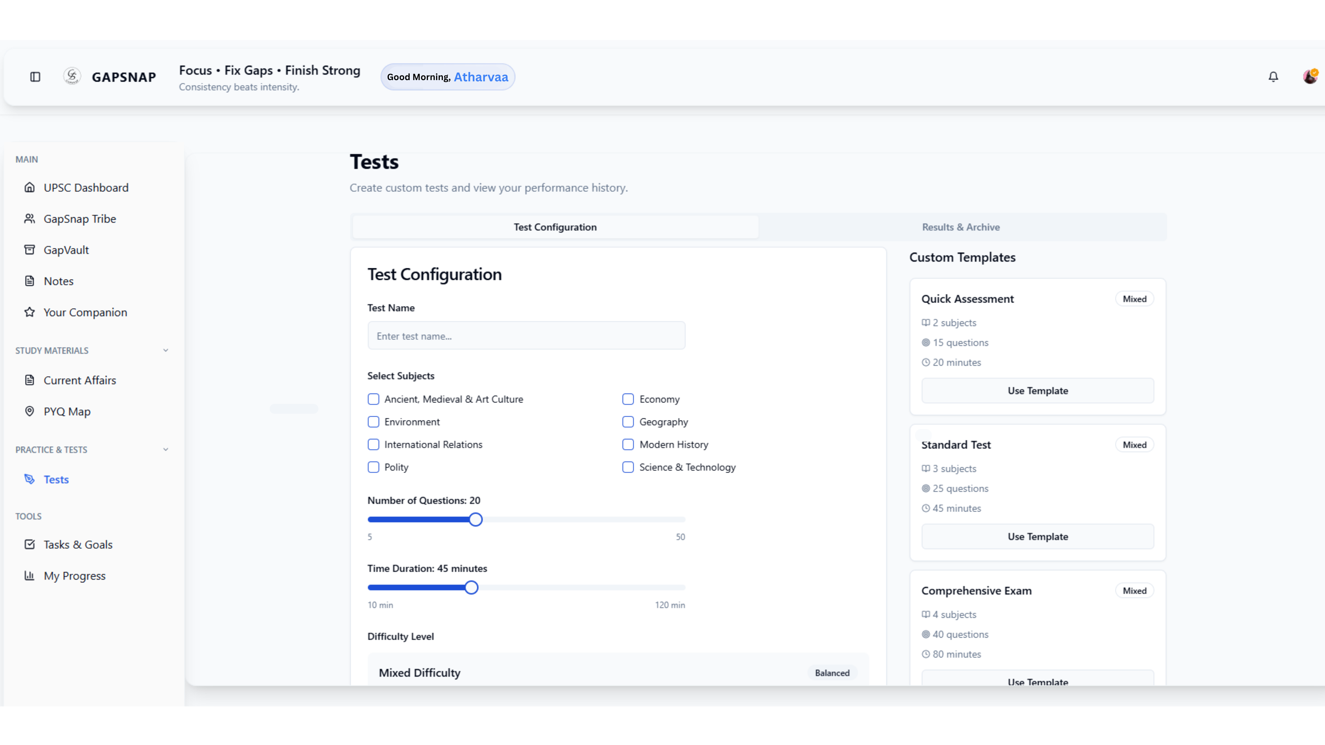 MockLabs – Custom Tests